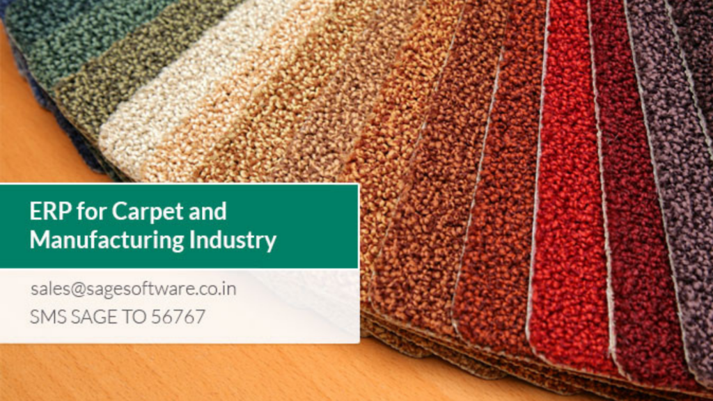 ERP for Carpet and Flooring Industry