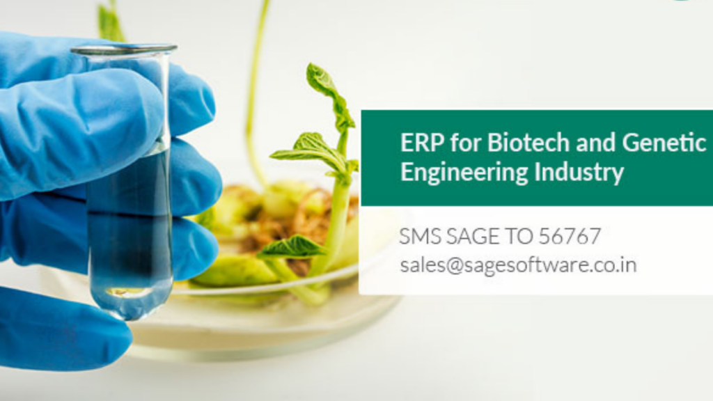 ERP for Biotech and Genetic Engineering Industry