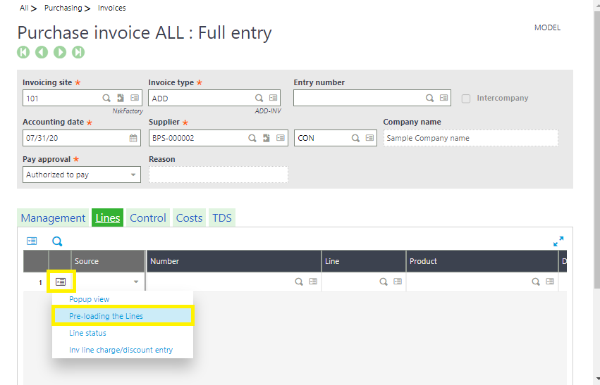 Additional Cost Functionality in Sage X3