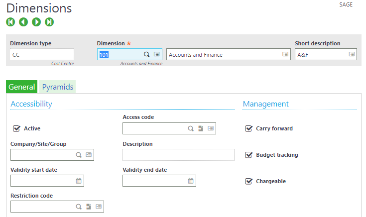 Master Code Change Functionality in Sage X3 