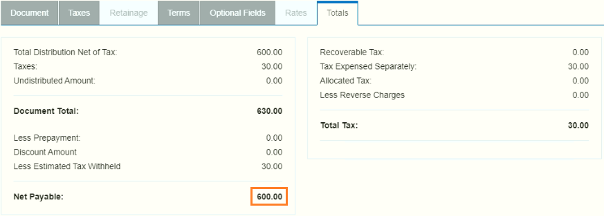 AP Invoice Entry