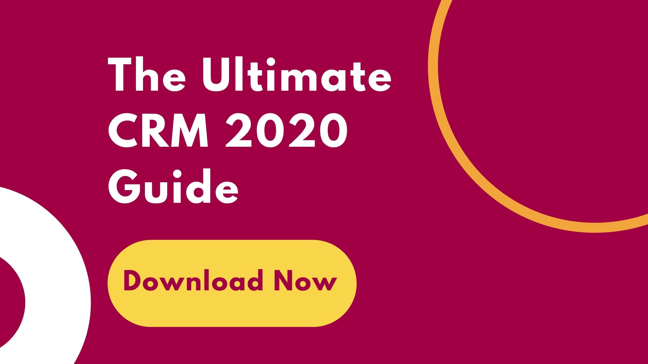 CRM 2020 Guide