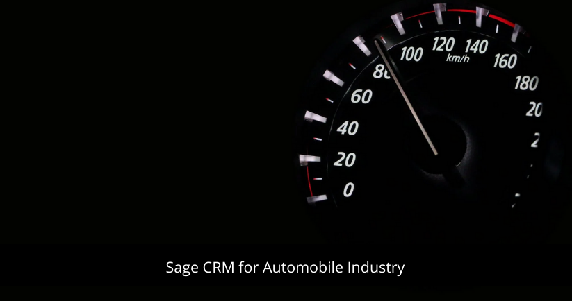 Sage CRM for Automobile Industry