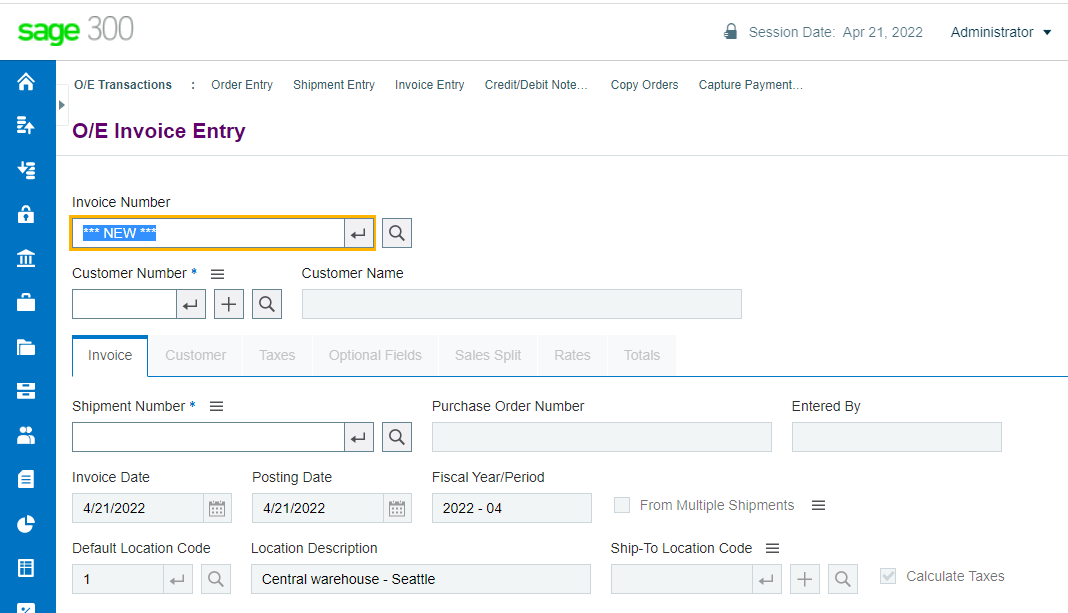Sage 300cloud  Screen Keyboard Shortcuts