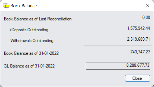 Manual Bank Reconciliation in Sage 300