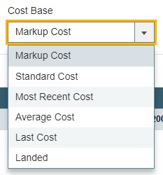 Cost Base