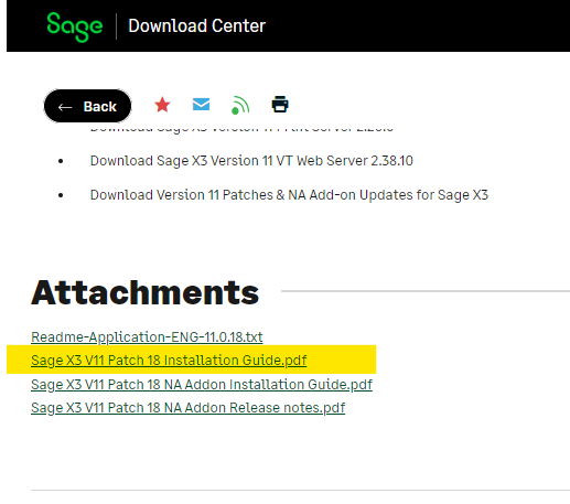 Download Attachment for Patch Upgradation Activity