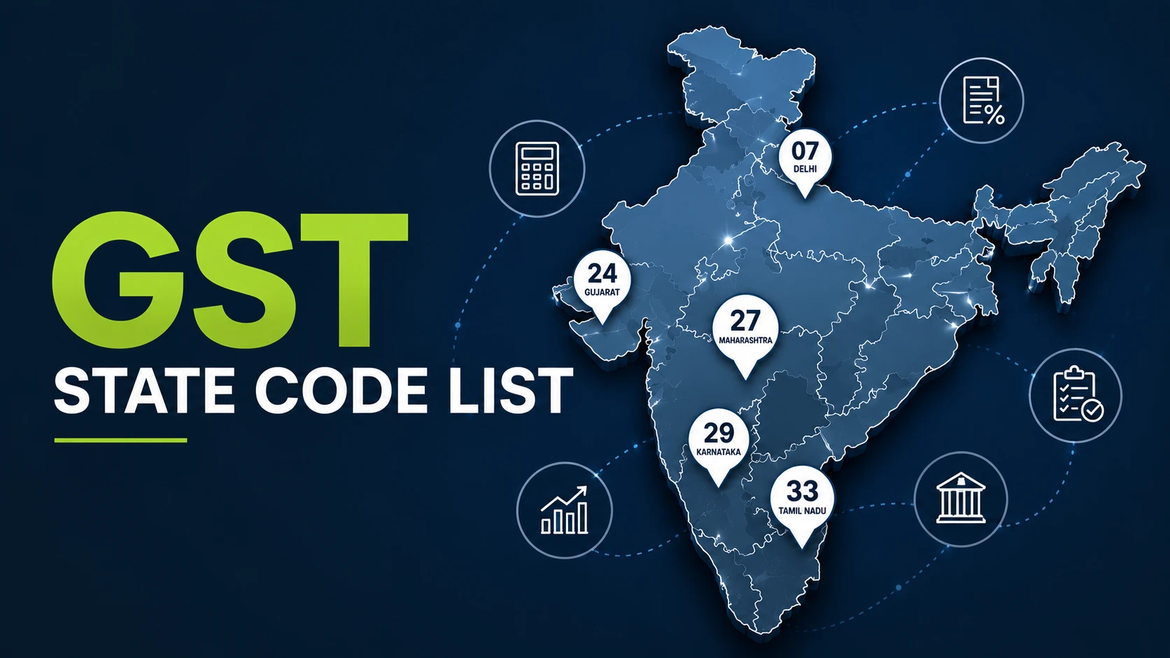 All Indian States GST Code List