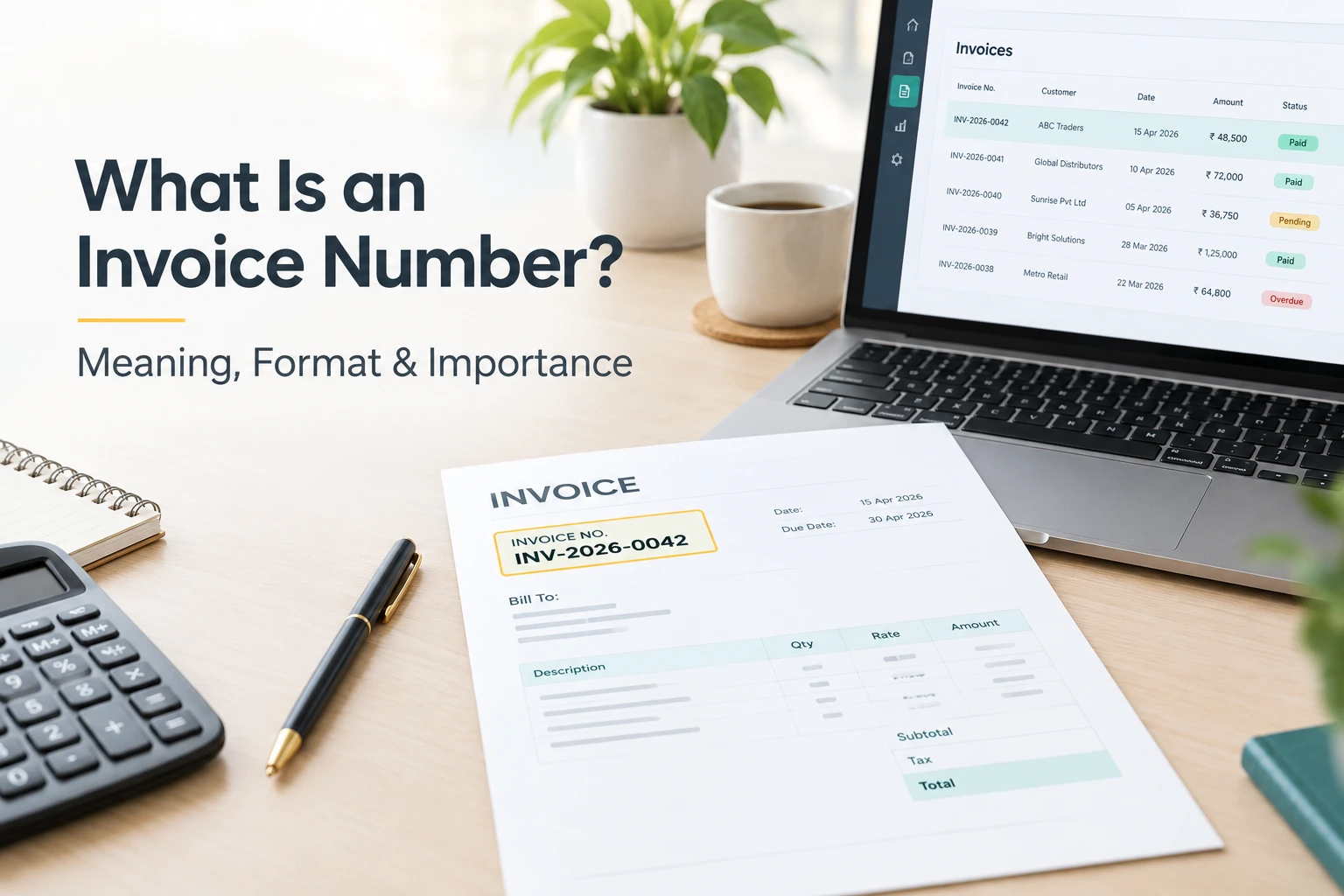 Invoice Number - An Overview