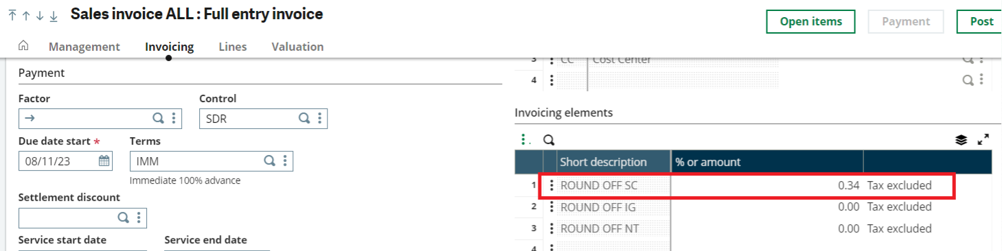 Sales Invoice