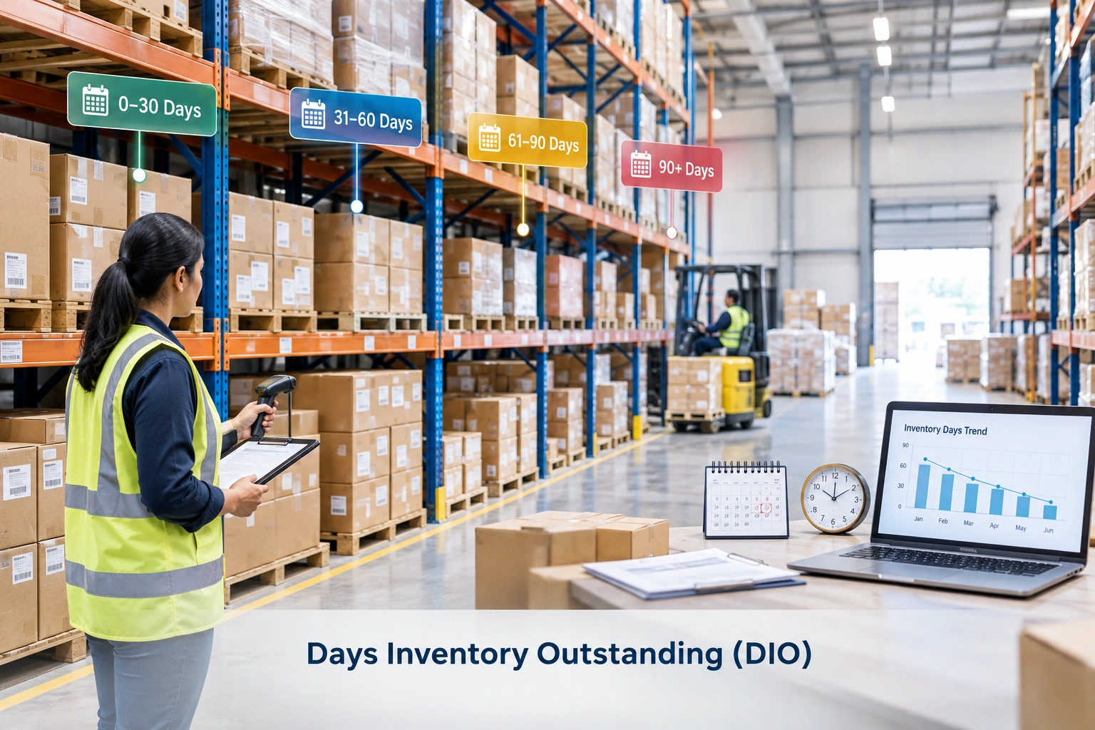 Days Inventory Outstanding (DIO)