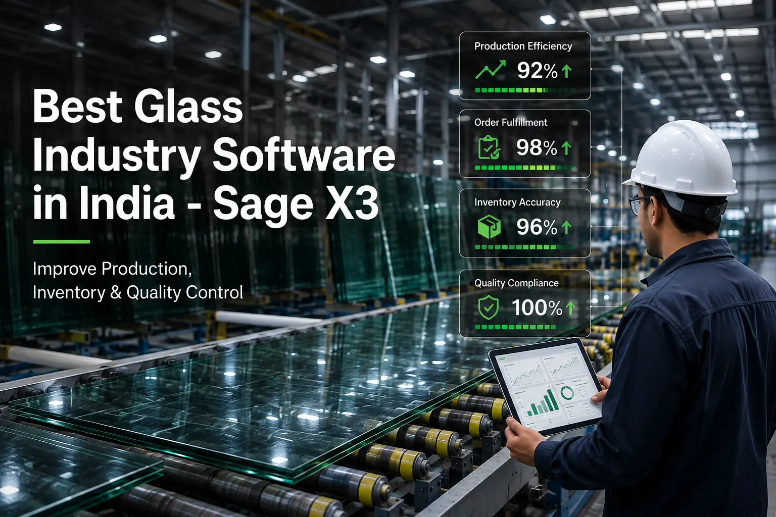ERP Software for Glass Manufacturing Industry