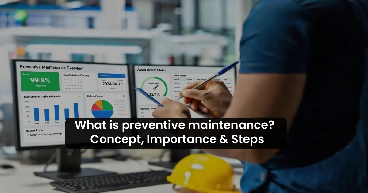 preventive maintenance