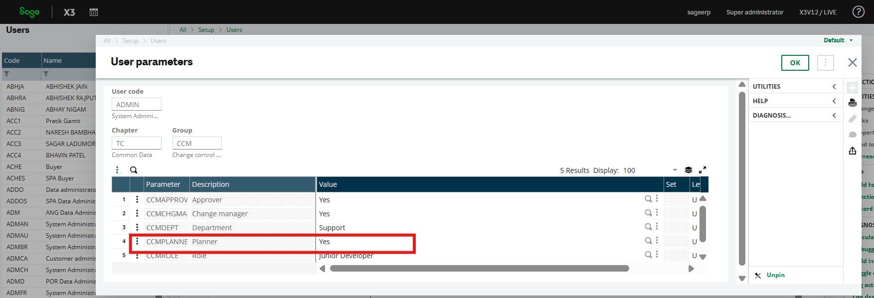 Planning in Change Request