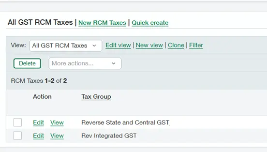 GST RCM Taxes