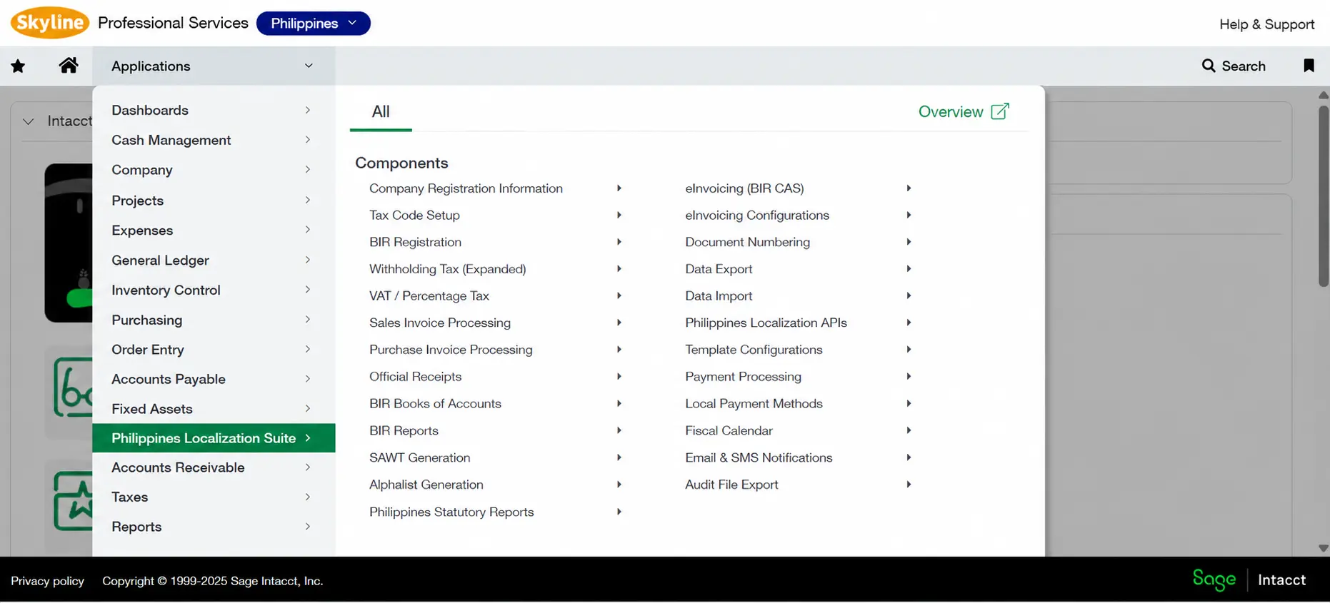 Sage Intacct in Philippines