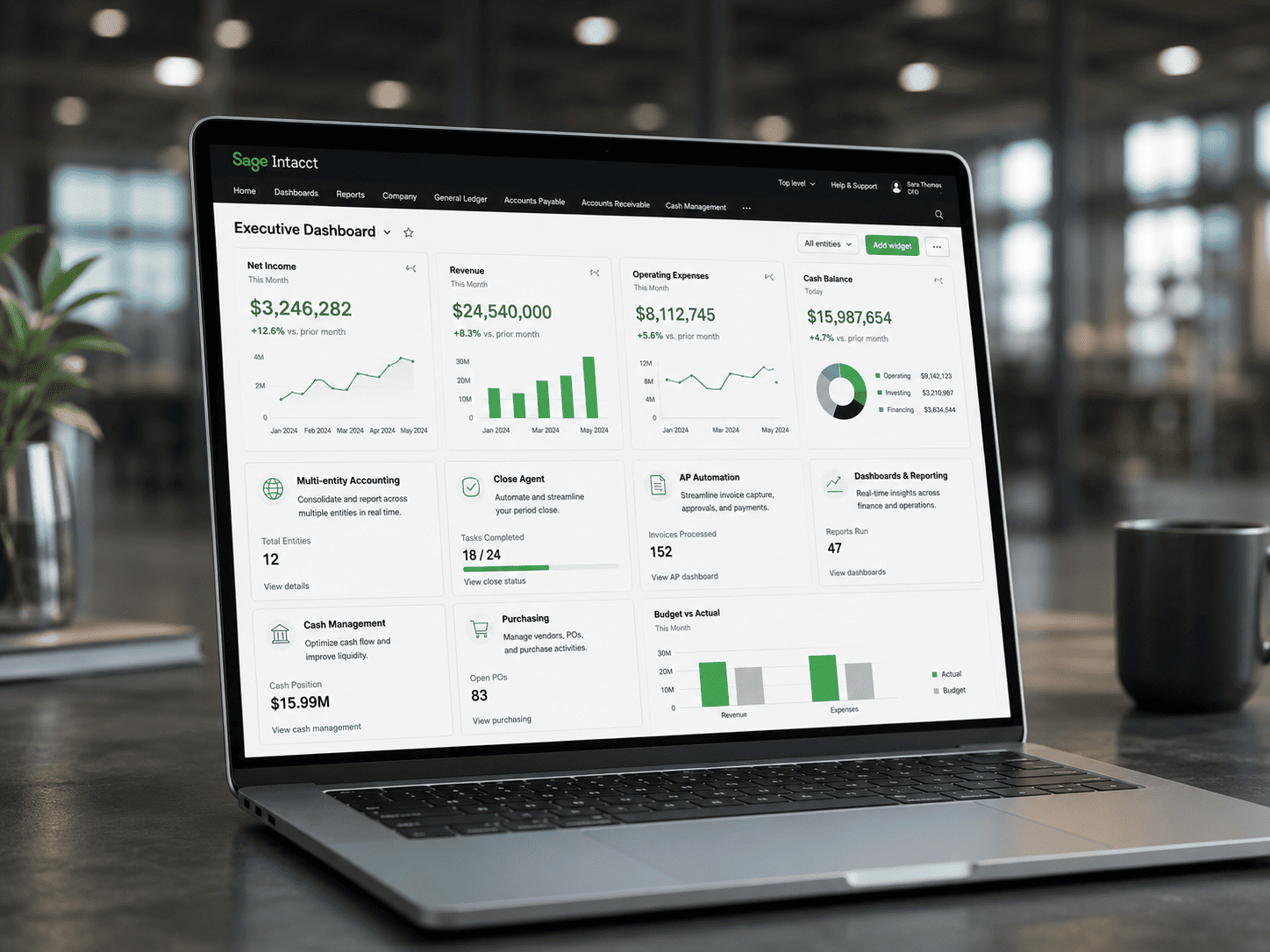 Sage Intacct Financial Management
