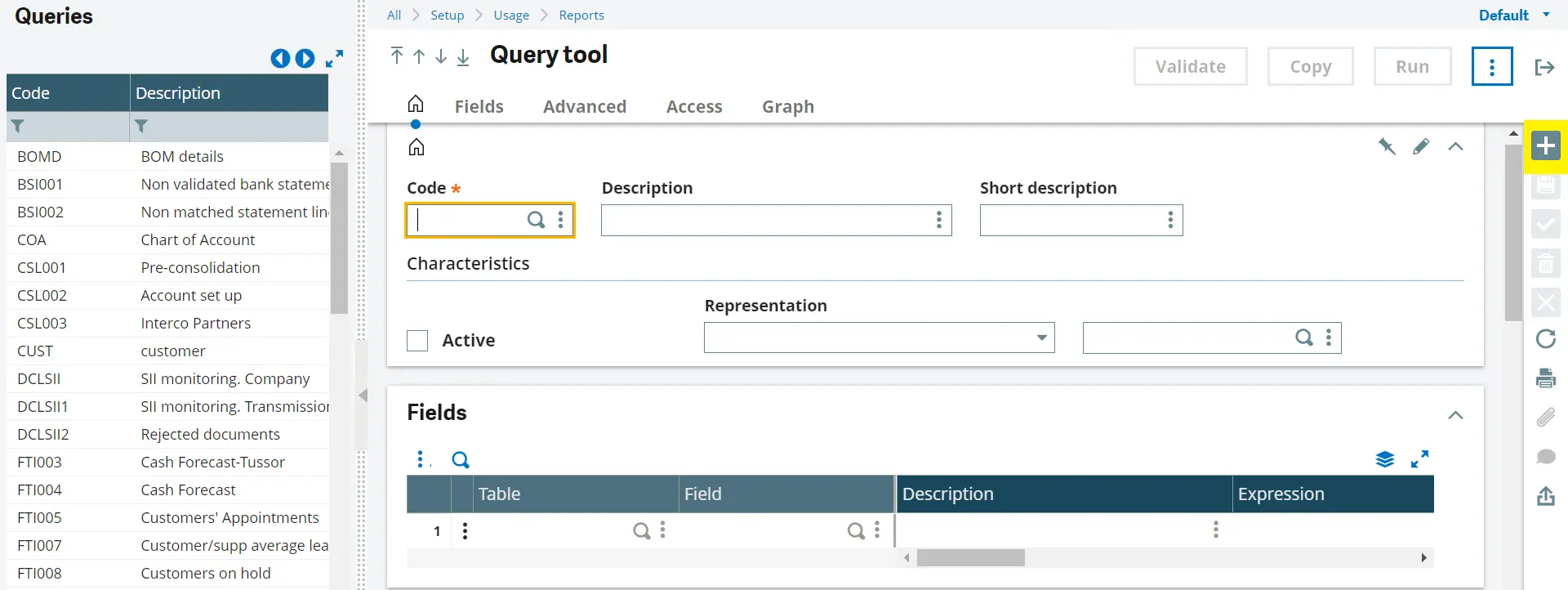 Create the Query